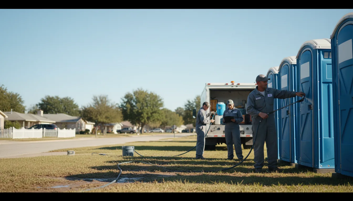 Long-Term Portable Toilet Rental in Genoa, WI near me